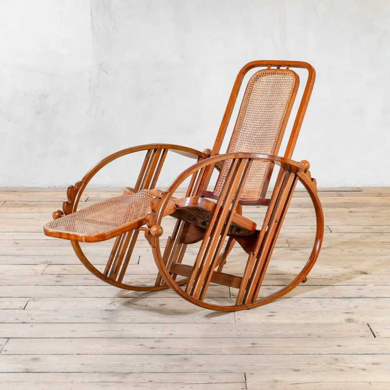 Best Pamono Rocking Chair by Antonio Volpe, 1930s