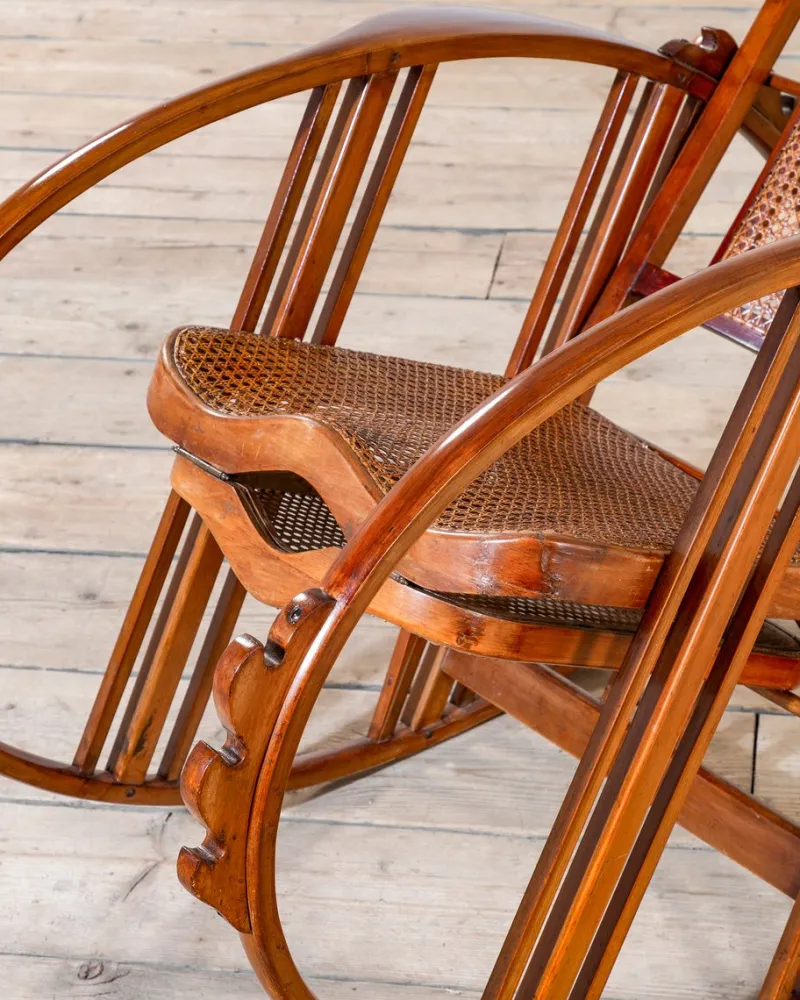 Best Pamono Rocking Chair by Antonio Volpe, 1930s