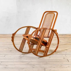 Best Pamono Rocking Chair by Antonio Volpe, 1930s