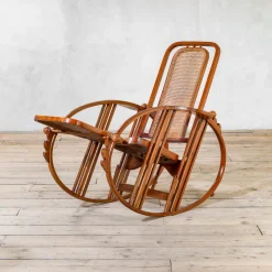 Best Pamono Rocking Chair by Antonio Volpe, 1930s