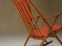 Pamono Rocking Chair by Frank Reenskaug for Bramin, 1958><noscript><img width=