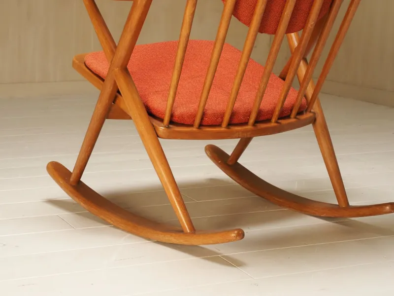 Pamono Rocking Chair by Frank Reenskaug for Bramin, 1958> Rocking Chairs