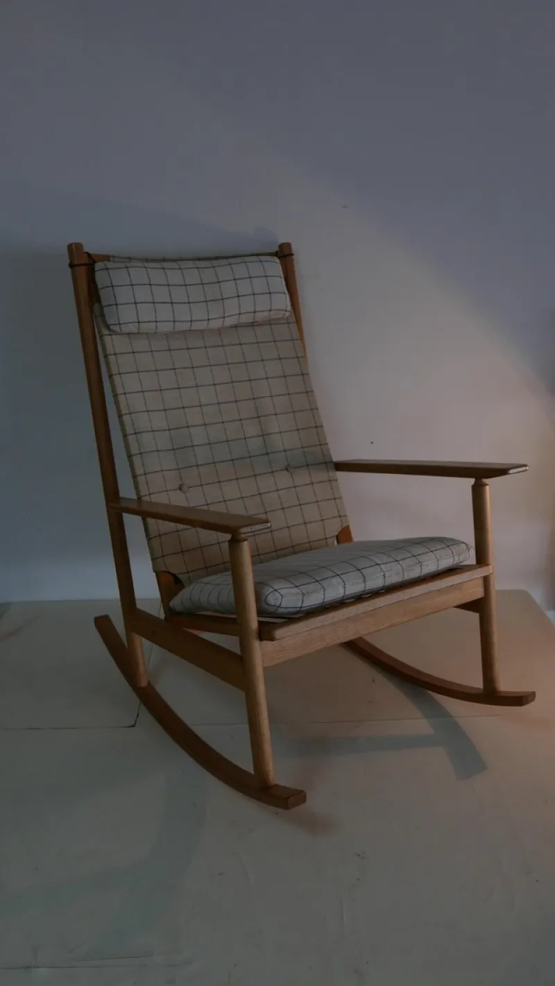 Pamono Rocking Chair by Hans Olsen for Juul Kristensen, 1960s