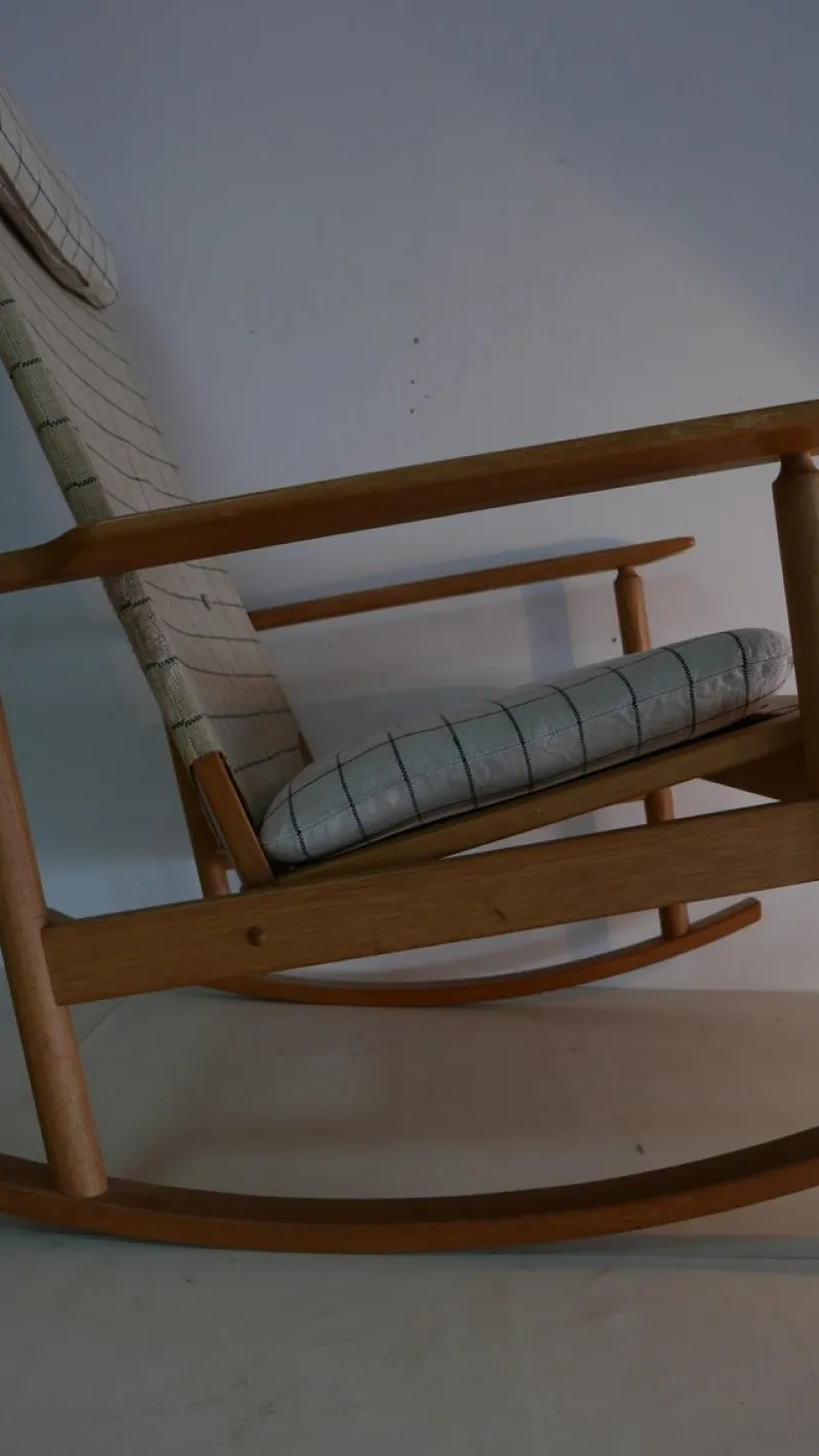 Pamono Rocking Chair by Hans Olsen for Juul Kristensen, 1960s
