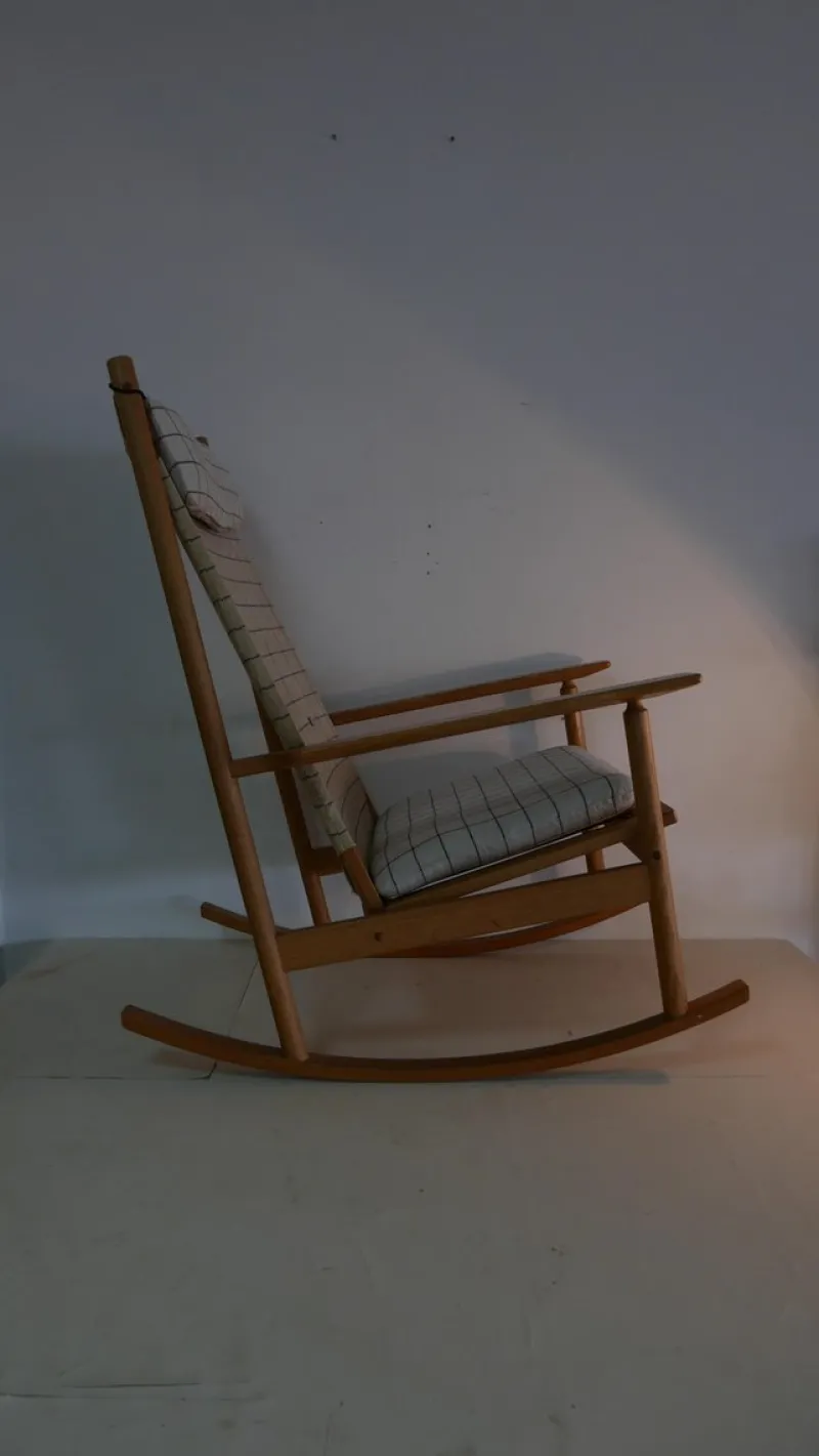 Pamono Rocking Chair by Hans Olsen for Juul Kristensen, 1960s