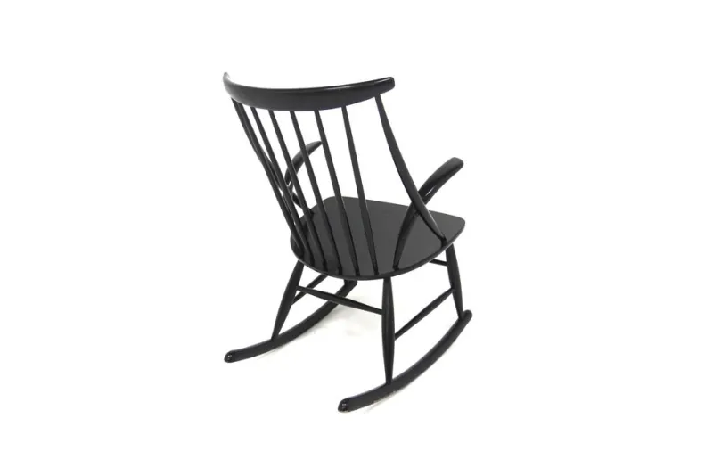 Sale Pamono Rocking Chair by Illum Wikkelsø for Niels Eilersen, Denmark, 1960