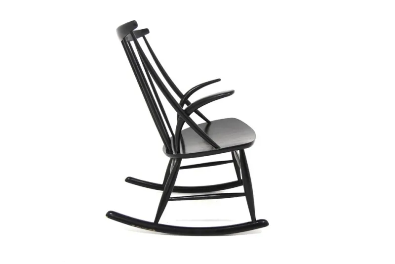 Sale Pamono Rocking Chair by Illum Wikkelsø for Niels Eilersen, Denmark, 1960