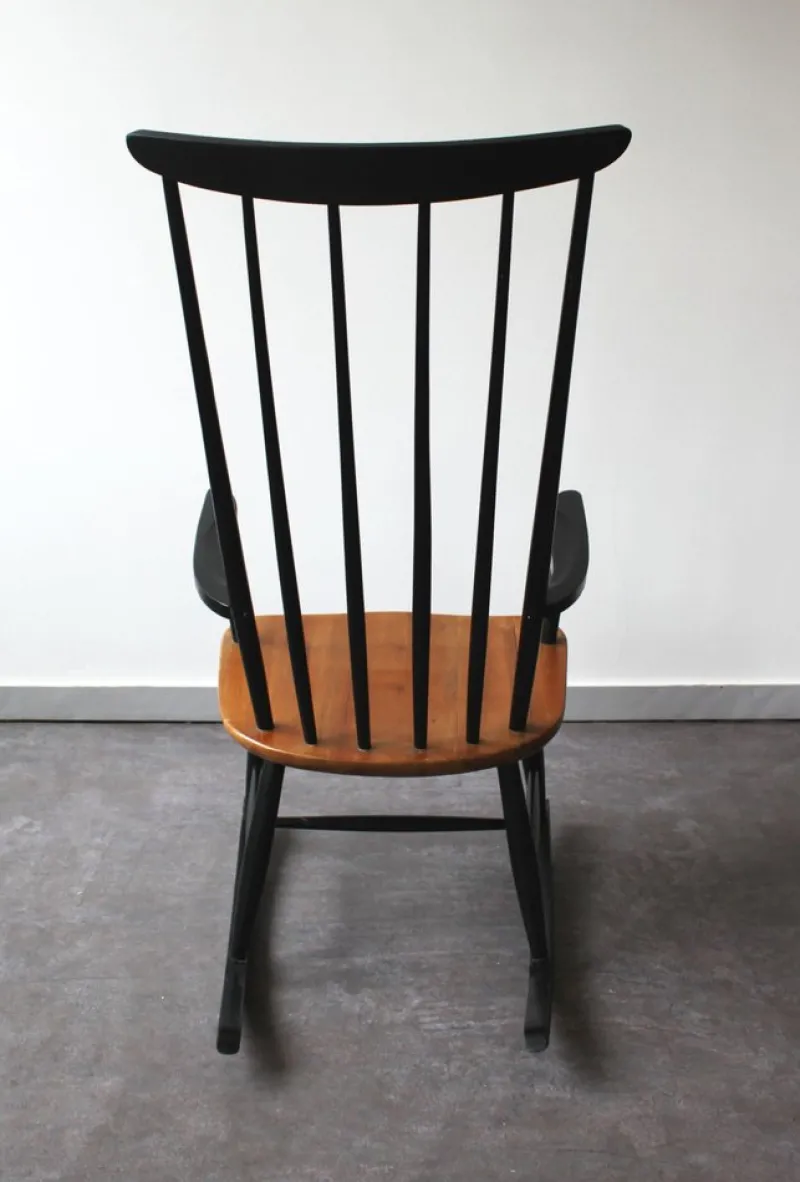 Pamono Rocking Chair by Ilmari Tapiovaara for Asko, Mid-20th Century> Rocking Chairs