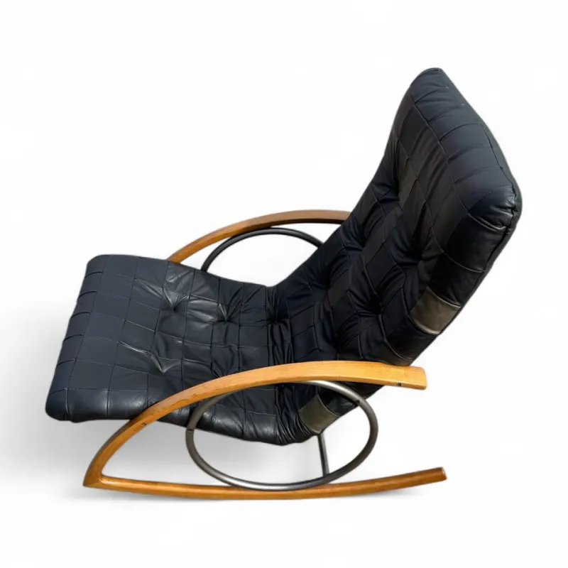 Best Pamono Rocking Chair by Ingmar Relling, 1960s-1970s