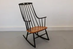 Pamono Rocking Chair by L. Larsson, Sweden, 1960s> Rocking Chairs