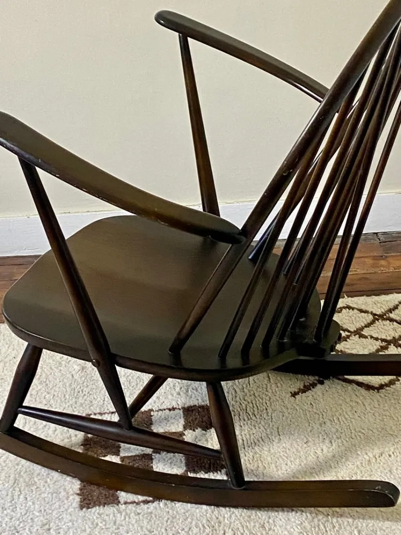 Pamono Rocking Chair by Lucian Ercolani for Ercol, 1950s> Rocking Chairs