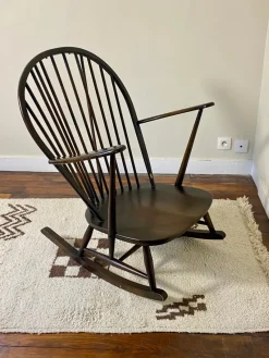 Pamono Rocking Chair by Lucian Ercolani for Ercol, 1950s><noscript><img width=