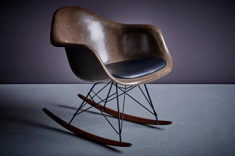 Pamono Rocking Chair by Ray & Charles Eames for Vitra, 1980s> Rocking Chairs