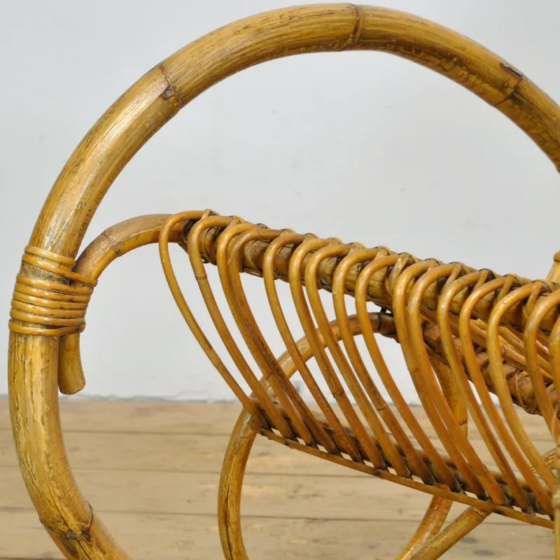 Clearance Pamono Rocking Chair by Rohé Noordwolde, 1960s