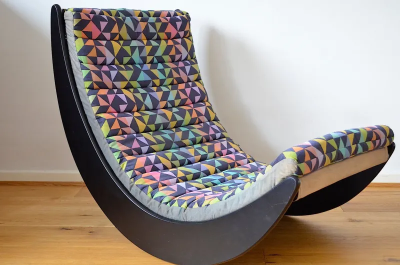 Pamono Rocking Chair by Verner Panton for Rosenthal, 1970s> Rocking Chairs