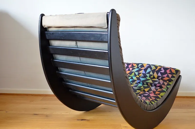 Pamono Rocking Chair by Verner Panton for Rosenthal, 1970s> Rocking Chairs