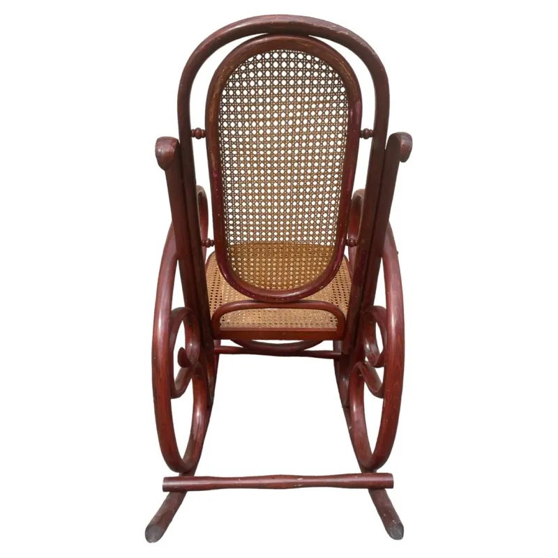 Pamono Rocking Chair in Beech by Michael Thonet> Rocking Chairs