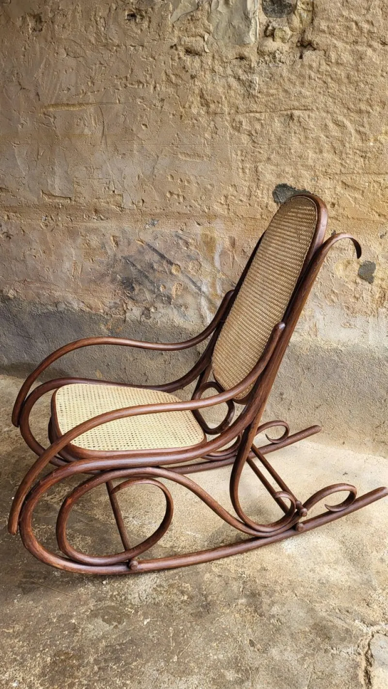 Pamono Rocking Chair in Bentwood, Early 20th Century> Rocking Chairs