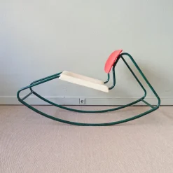 Discount Pamono Rocking Chair in the Style of Dirk Van Sliedrecht, 1960s