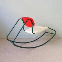 Discount Pamono Rocking Chair in the Style of Dirk Van Sliedrecht, 1960s
