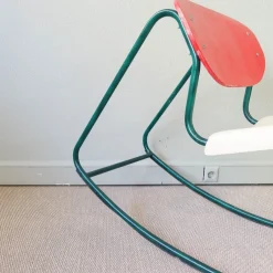 Discount Pamono Rocking Chair in the Style of Dirk Van Sliedrecht, 1960s