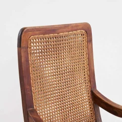 Online Pamono Rocking Chair in Vienna Straw, 1900s