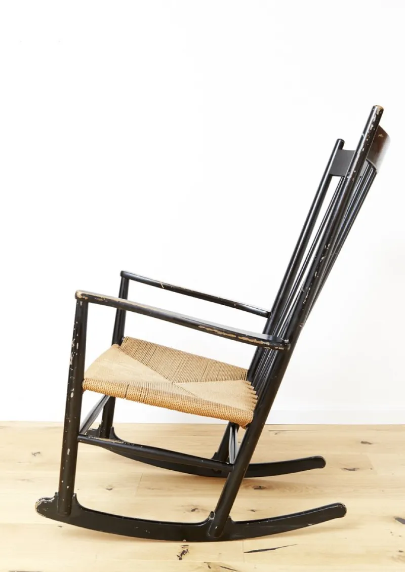 Pamono Rocking Chair J16 by Hans Wegner for FDB Møbler, 1944> Rocking Chairs