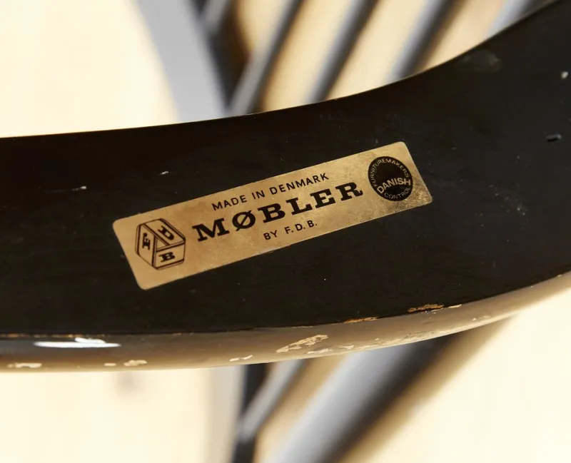 Pamono Rocking Chair J16 by Hans Wegner for FDB Møbler, 1944> Rocking Chairs