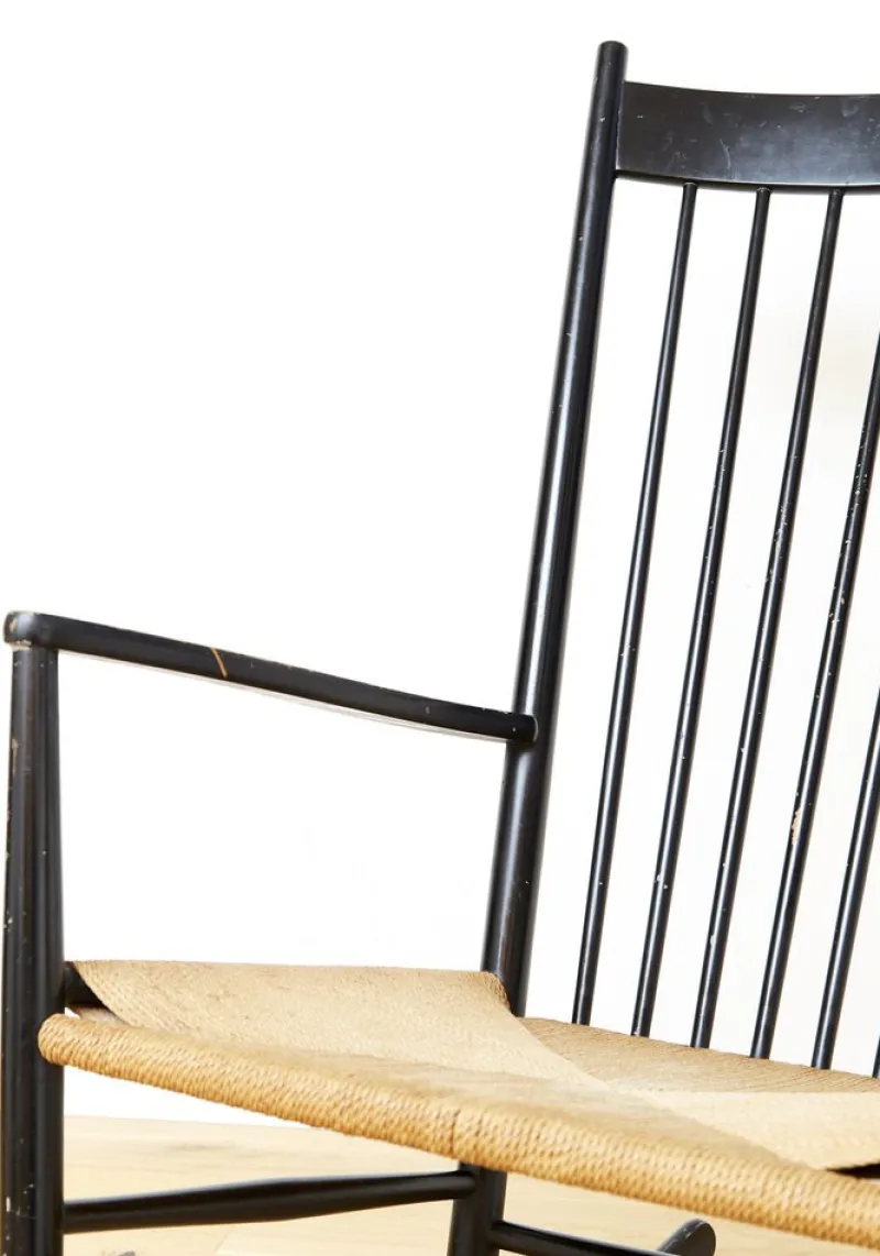 Pamono Rocking Chair J16 by Hans Wegner for FDB Møbler, 1944> Rocking Chairs