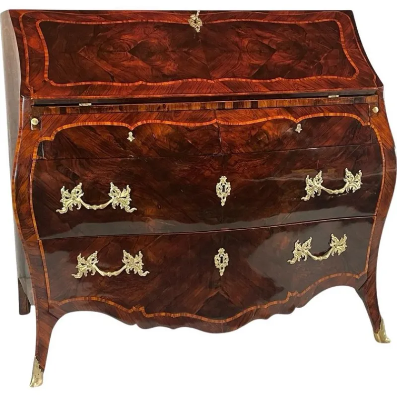 New Pamono Rococo Secretary, Germany, 1750s