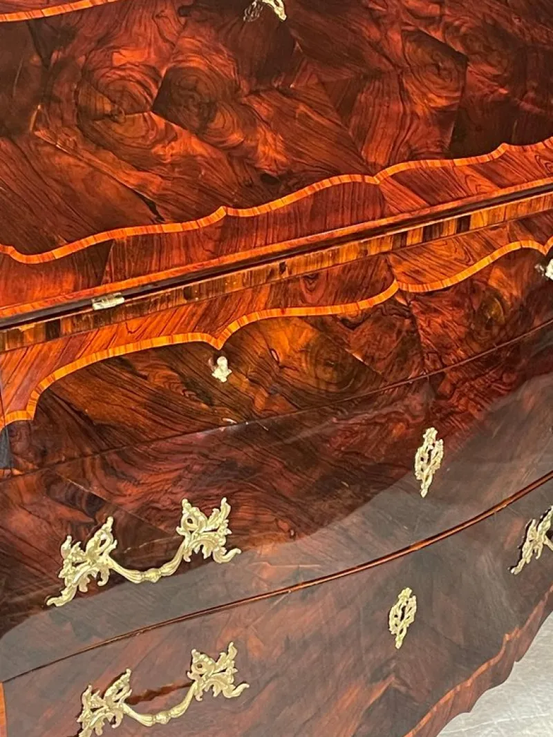 New Pamono Rococo Secretary, Germany, 1750s