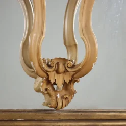 Pamono Rococo Style Gilded Wood Mirror, Italy, 20th Century><noscript><img width=