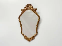 Pamono Rococo Style Ornate Gilt Wall Mirror with Beveled Glass, 1930s><noscript><img width=