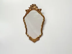 Pamono Rococo Style Ornate Gilt Wall Mirror with Beveled Glass, 1930s><noscript><img width=