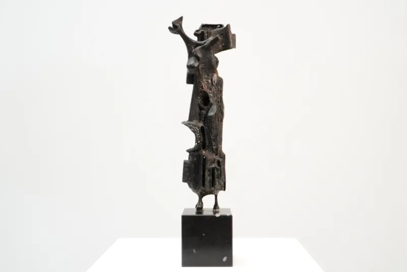 Pamono Roger Bonduel, Abstract Sculpture, 1960s, Bronze> Abstraction