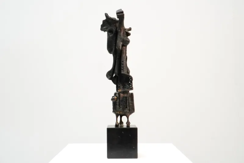 Pamono Roger Bonduel, Abstract Sculpture, 1960s, Bronze> Abstraction