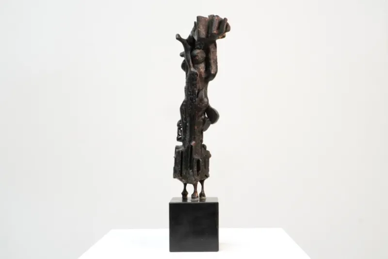 Pamono Roger Bonduel, Abstract Sculpture, 1960s, Bronze> Abstraction