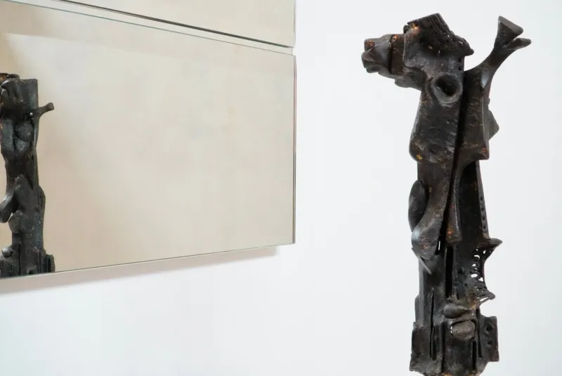 Pamono Roger Bonduel, Abstract Sculpture, 1960s, Bronze> Abstraction