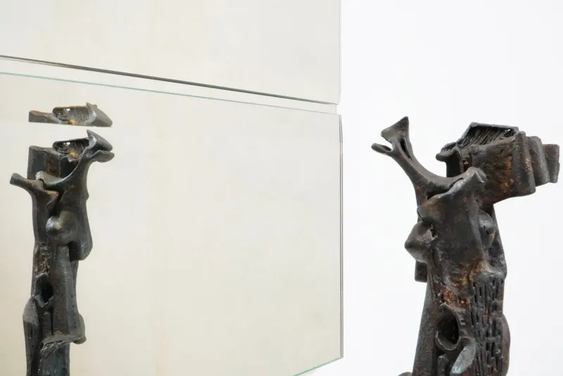 Pamono Roger Bonduel, Abstract Sculpture, 1960s, Bronze> Abstraction