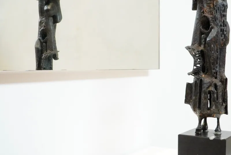 Pamono Roger Bonduel, Abstract Sculpture, 1960s, Bronze> Abstraction