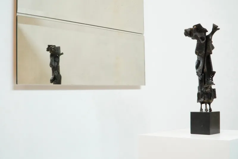Pamono Roger Bonduel, Abstract Sculpture, 1960s, Bronze> Abstraction