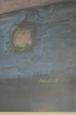 Pamono Rolf Palvén, Jug and Fruit, 1968, Oil on Panel><noscript><img width=