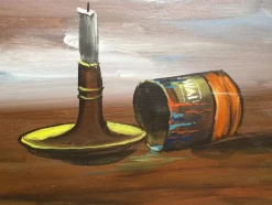 New Pamono Romano Mussolini, A fine opera, 1950s, Oil on Canvas, Framed