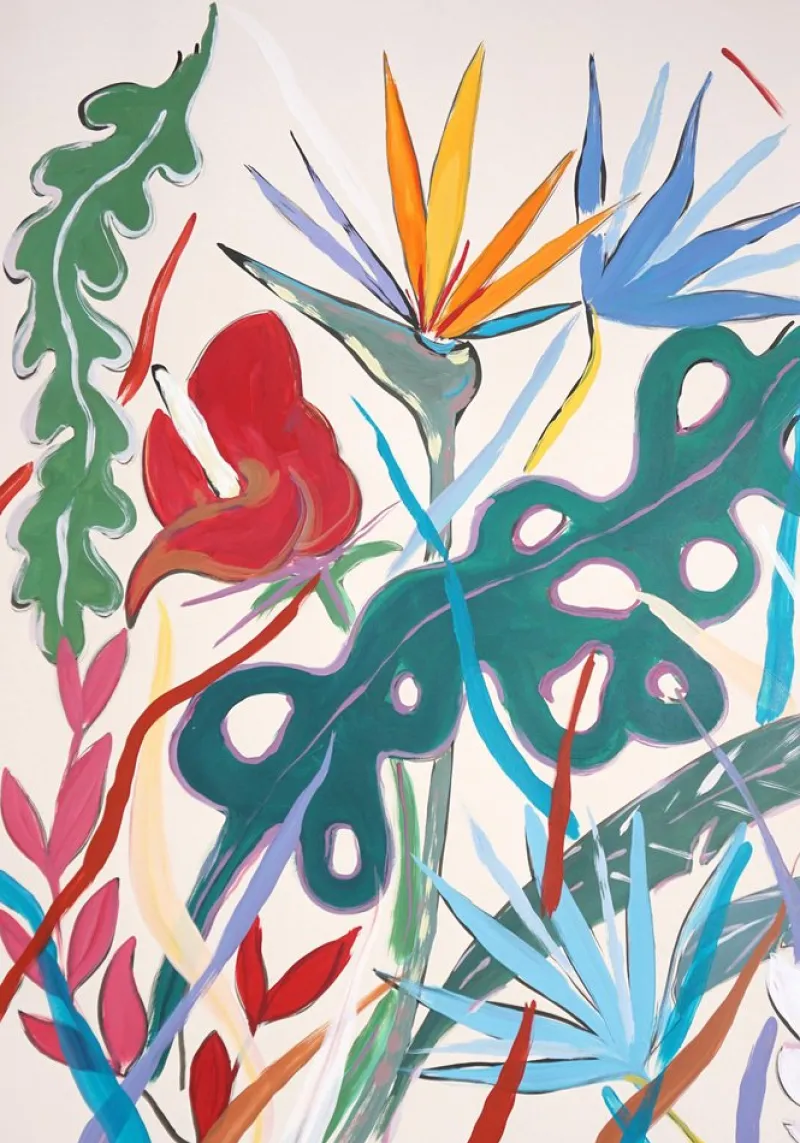 Pamono Romina Milano, Tropical Abundance Diptych, 2025, Mixed Media on Paper> Work On Paper