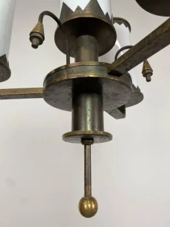 Sale Pamono Rondocubist Hanging Lamp, 1930s