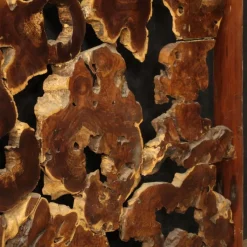 Pamono Room Divider / Sculpture in Wood, 1960s><noscript><img width=