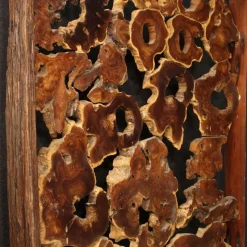 Pamono Room Divider / Sculpture in Wood, 1960s><noscript><img width=