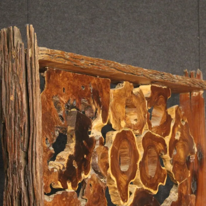 Pamono Room Divider / Sculpture in Wood, 1960s> Room Dividers & Screens