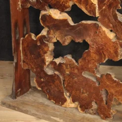 Pamono Room Divider / Sculpture in Wood, 1960s><noscript><img width=