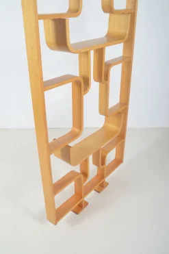 Pamono Room Divider attributed to Volak for Drevopodnik Holesov, 1960s><noscript><img width=